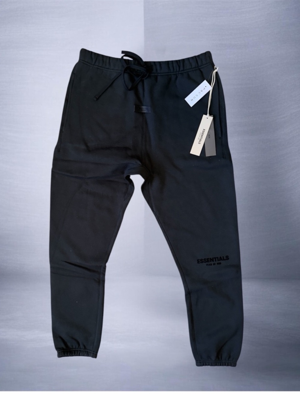 Essentials Black Men’s Jogger Sweatpants